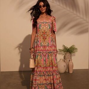 Flying Tomato for Vici Coastal Luxury Maxi Dress – Size XS –